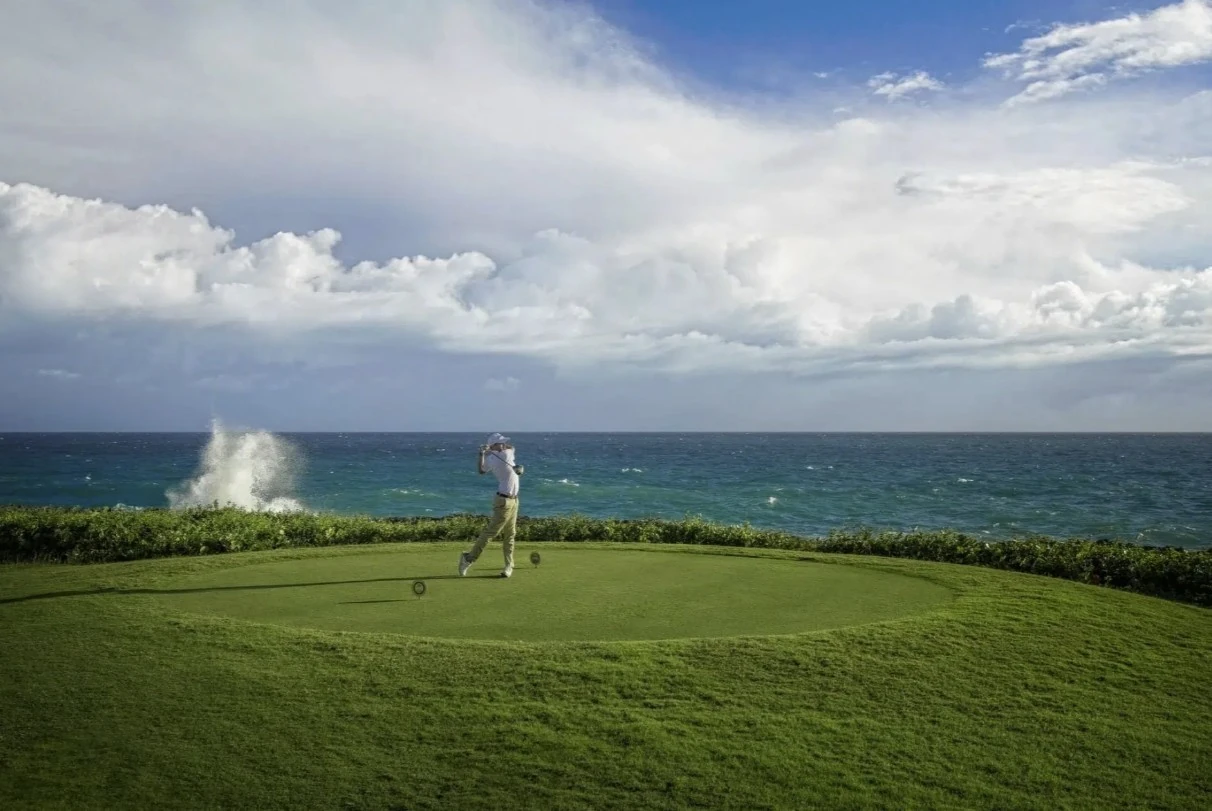 PGA Ocean’s 4 · départ face à la mer