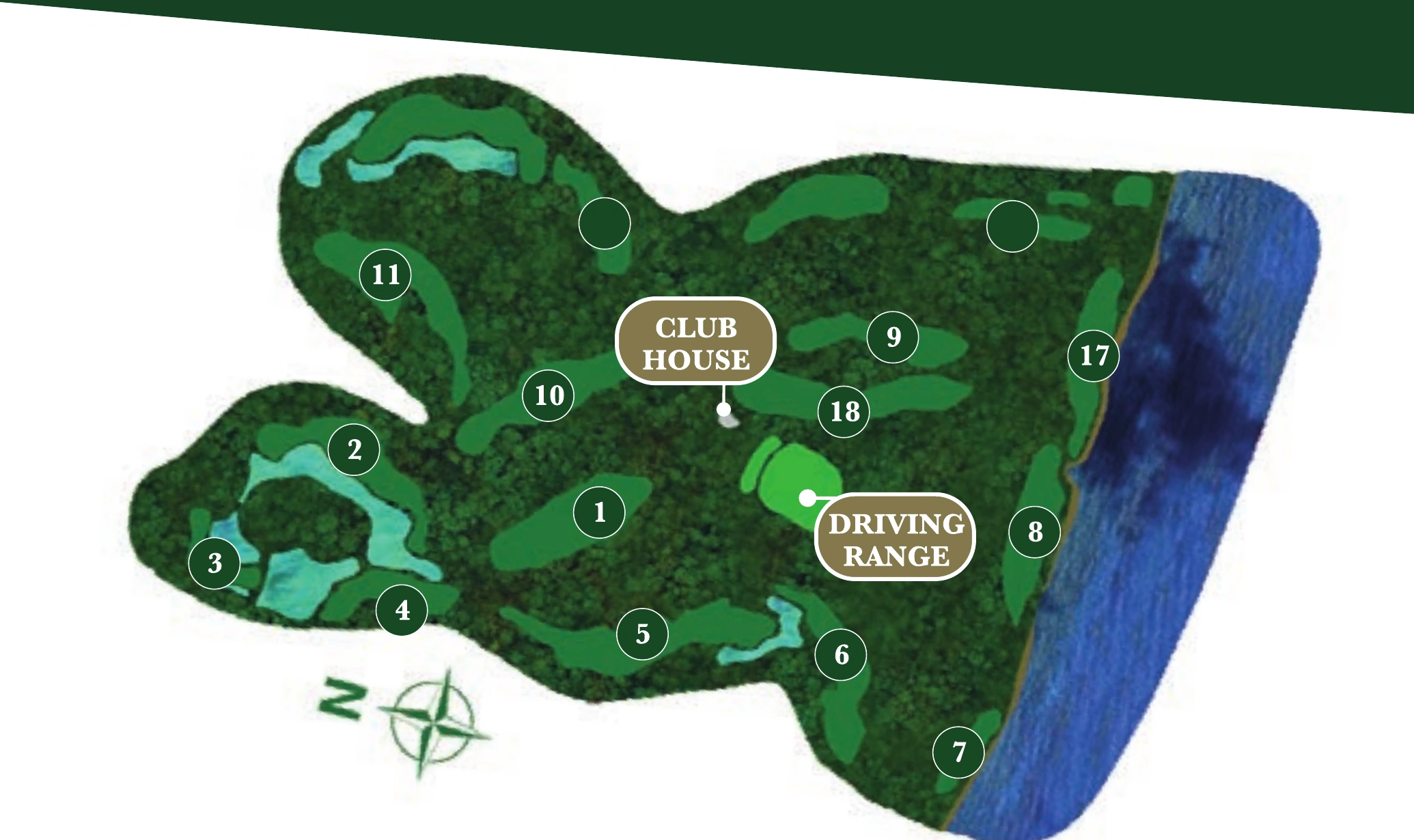 PGA Ocean’s 4 · les 18 trous
