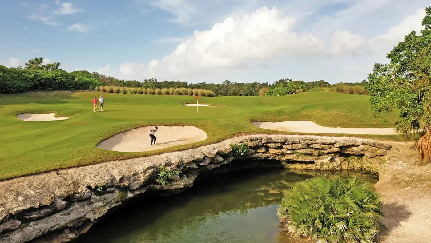Moon Palace Golf Club Cancun · les bunkers du parcours