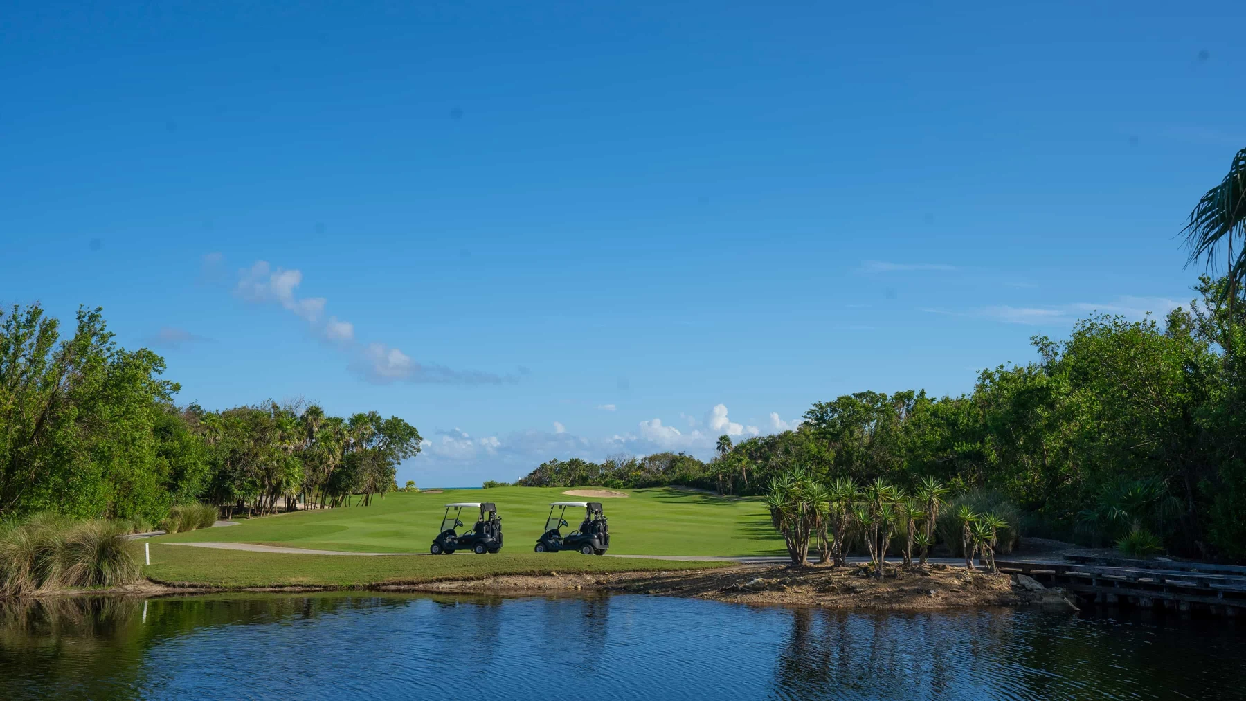 Riviera Cancun Golf Course · trou 14, photographie officielle Palace Resorts Golf